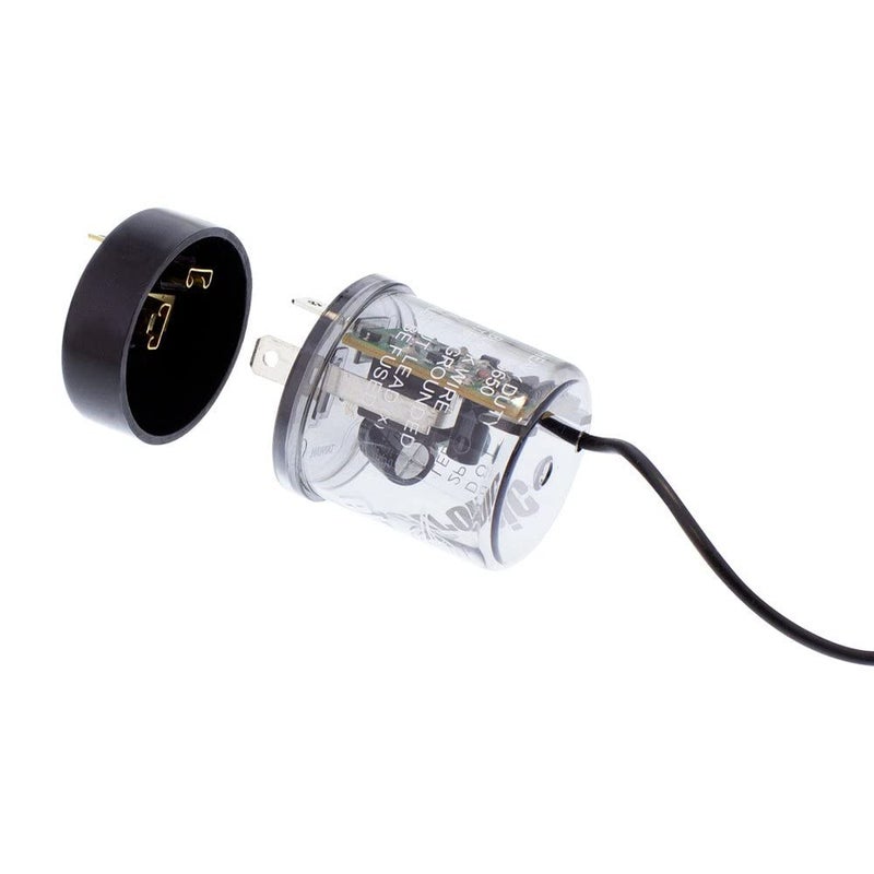 United Pacific 90652 LED Flasher w/Polarity Reversing Adapter, Easy Plug-In Design, 12V DC System, 20amp - ONE Unit - Image 2